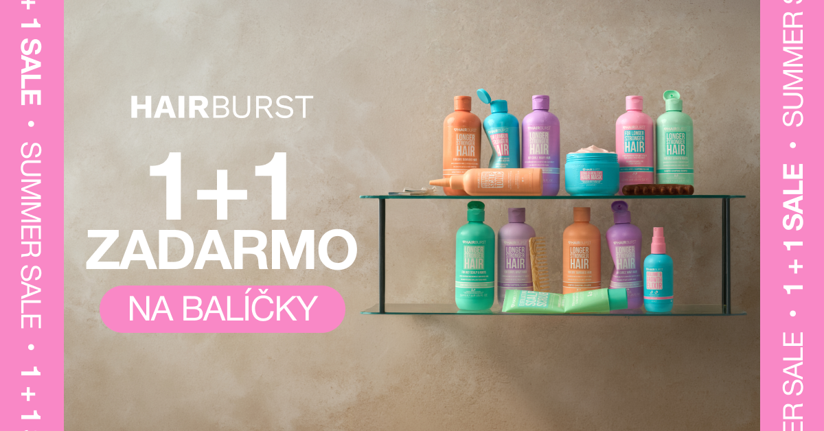 Hairburst SK.CZ Facebook ad