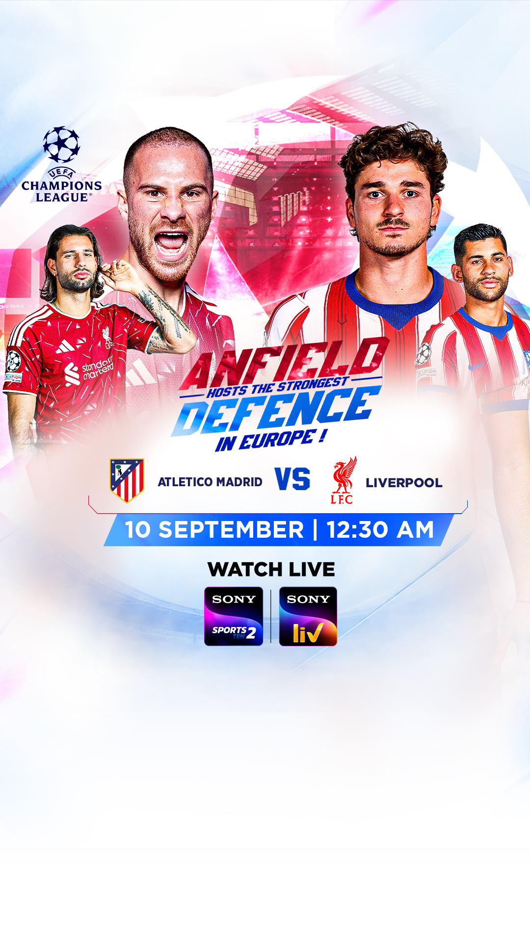 Sony LIV Facebook ad: Modern European Calssic Underway!
