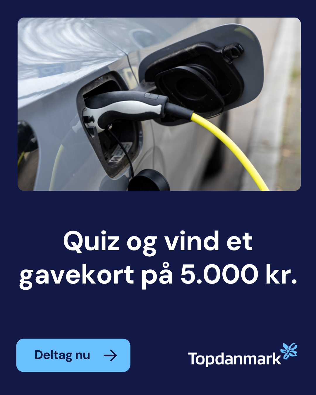 Topdanmark Facebook ad: Deltag i konkurrencen ved at sige ja til markedsføring