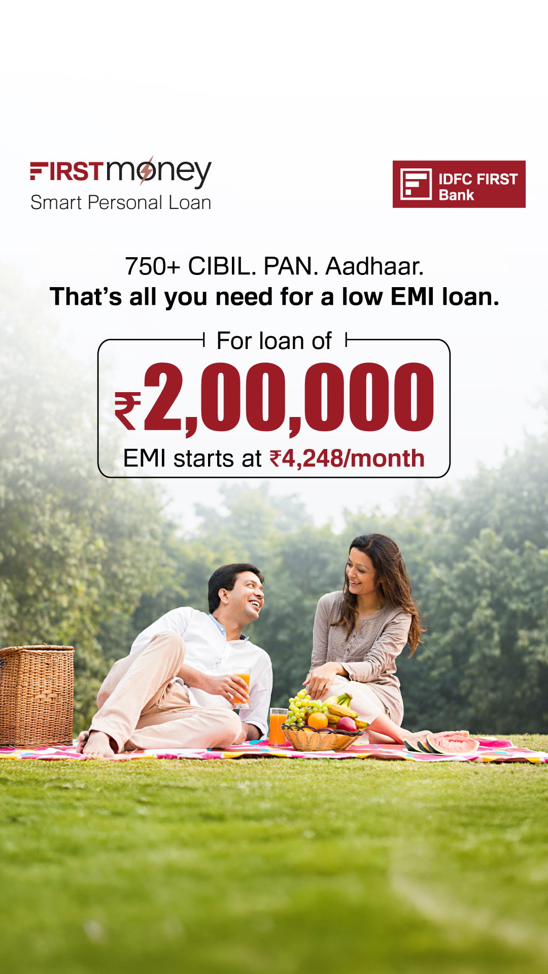 IDFC FIRST Bank Facebook ad