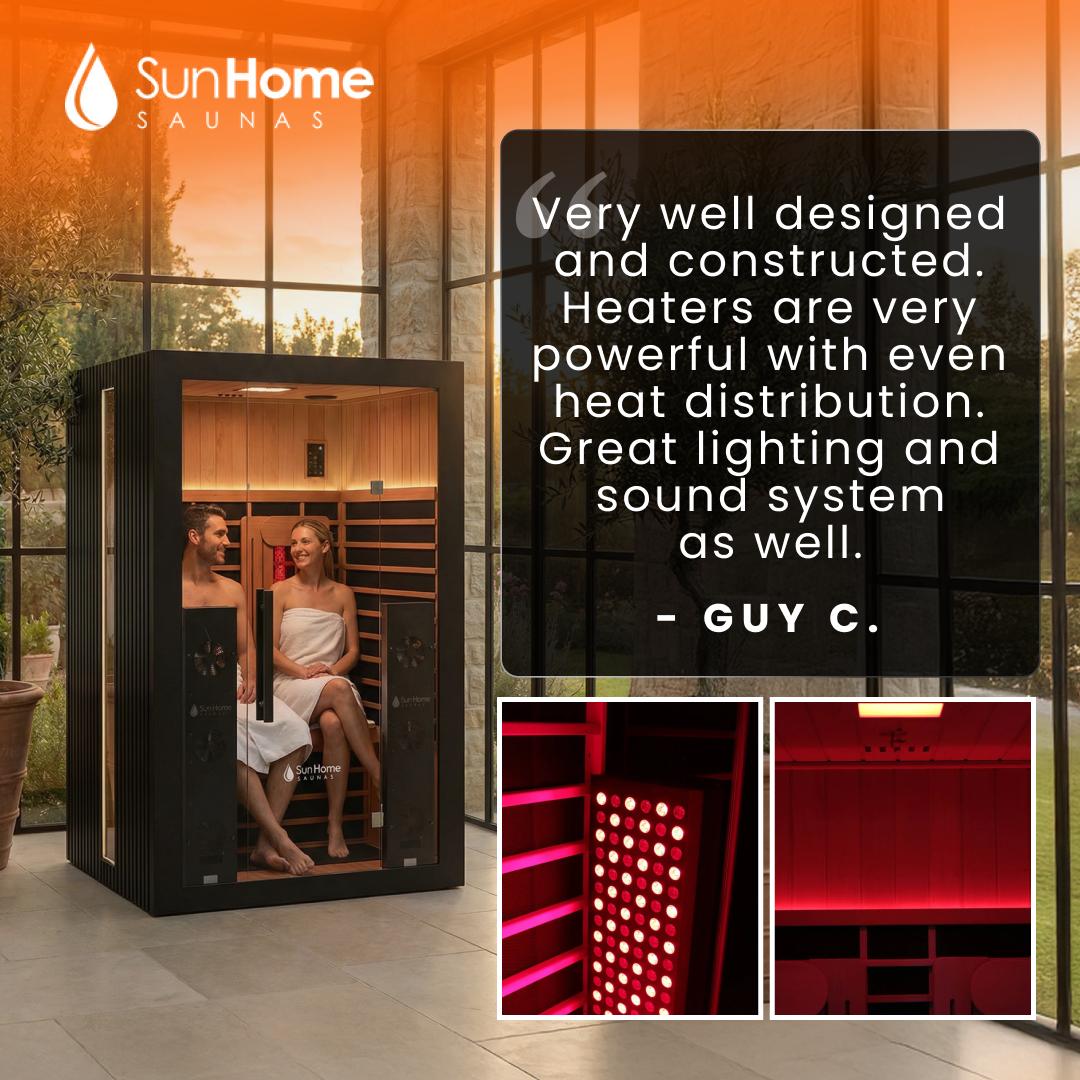 Sun Home Saunas Facebook ad