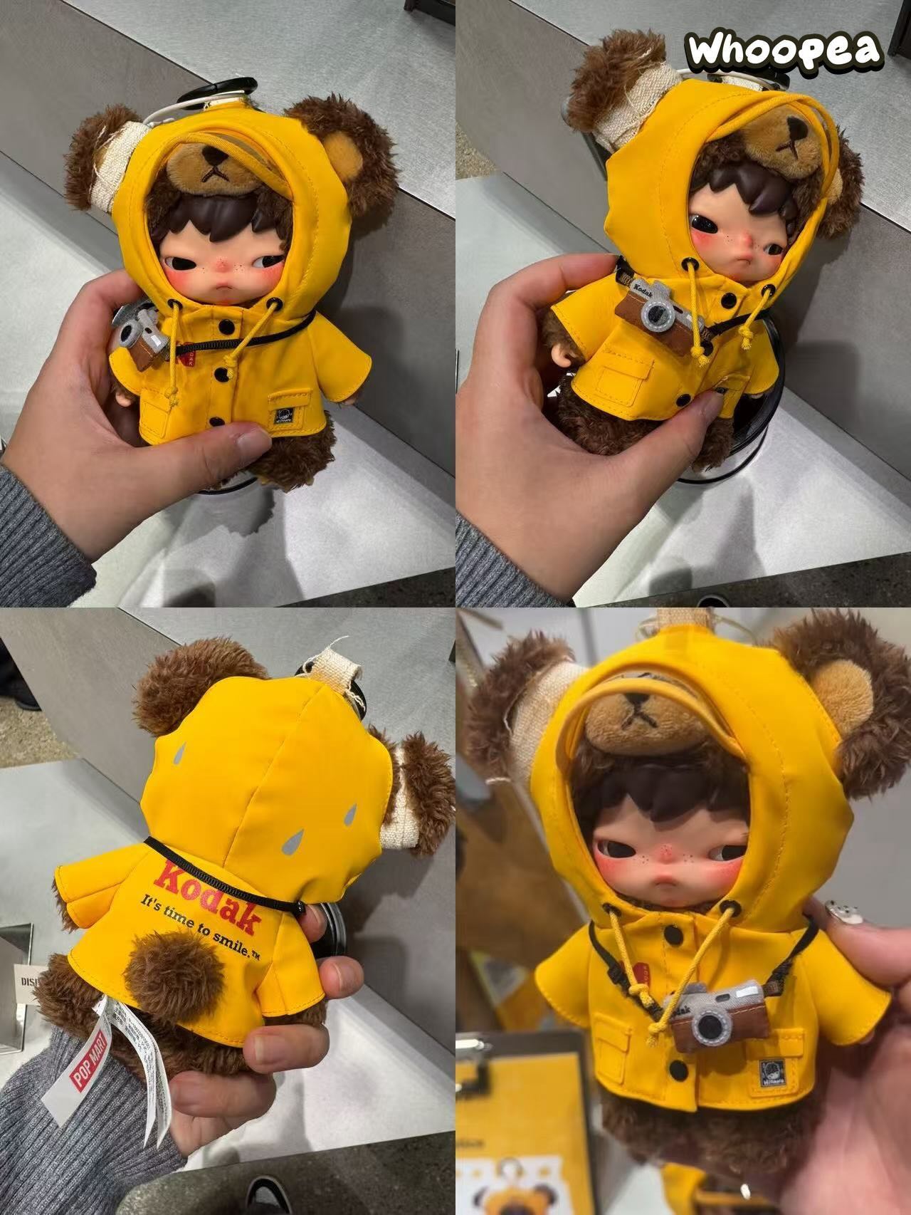 Whoopea Blind Box Facebook ad: New release POPMART Hirono Kodak little bear plush,Korea…