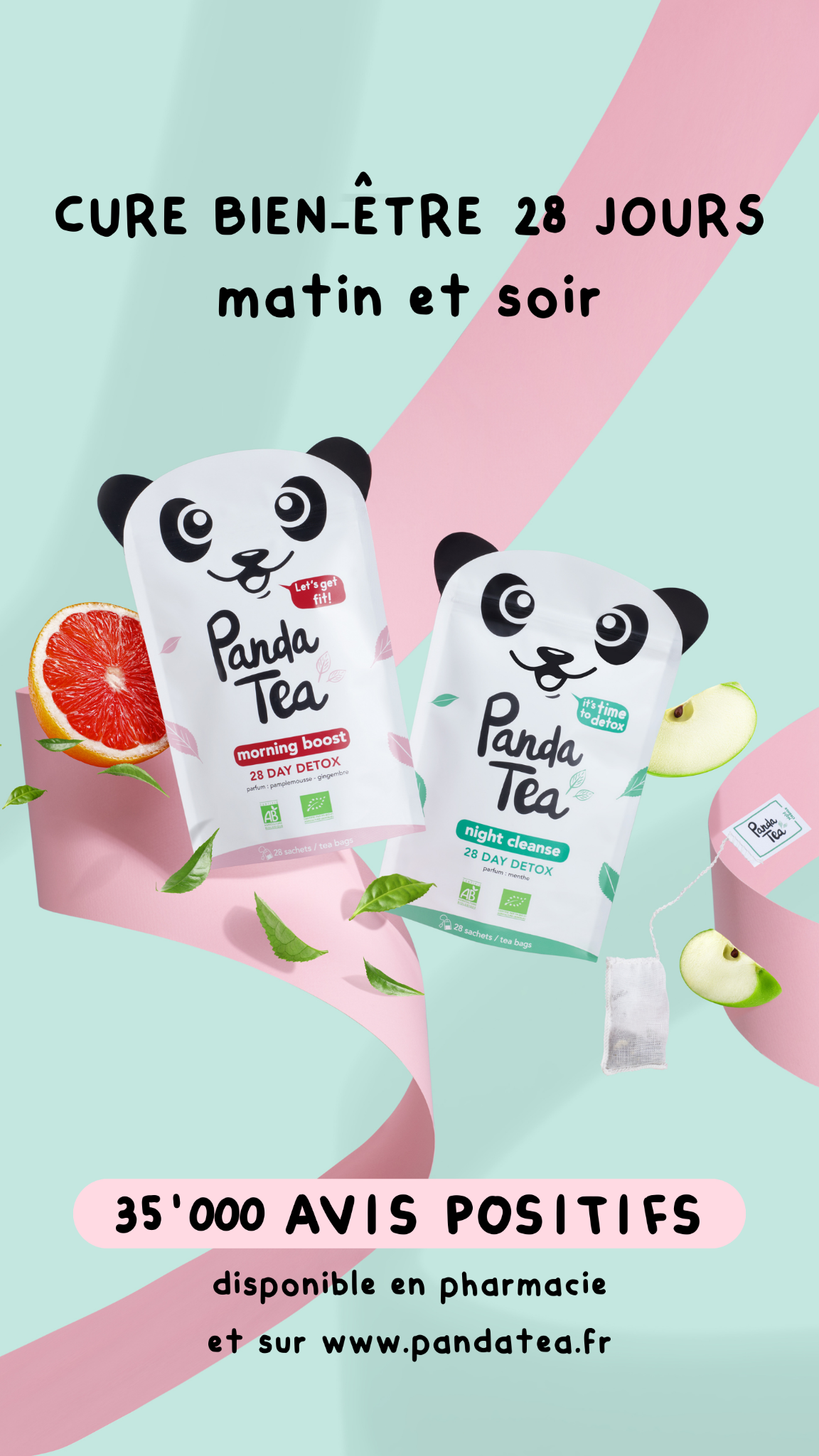 Panda Tea Facebook ad