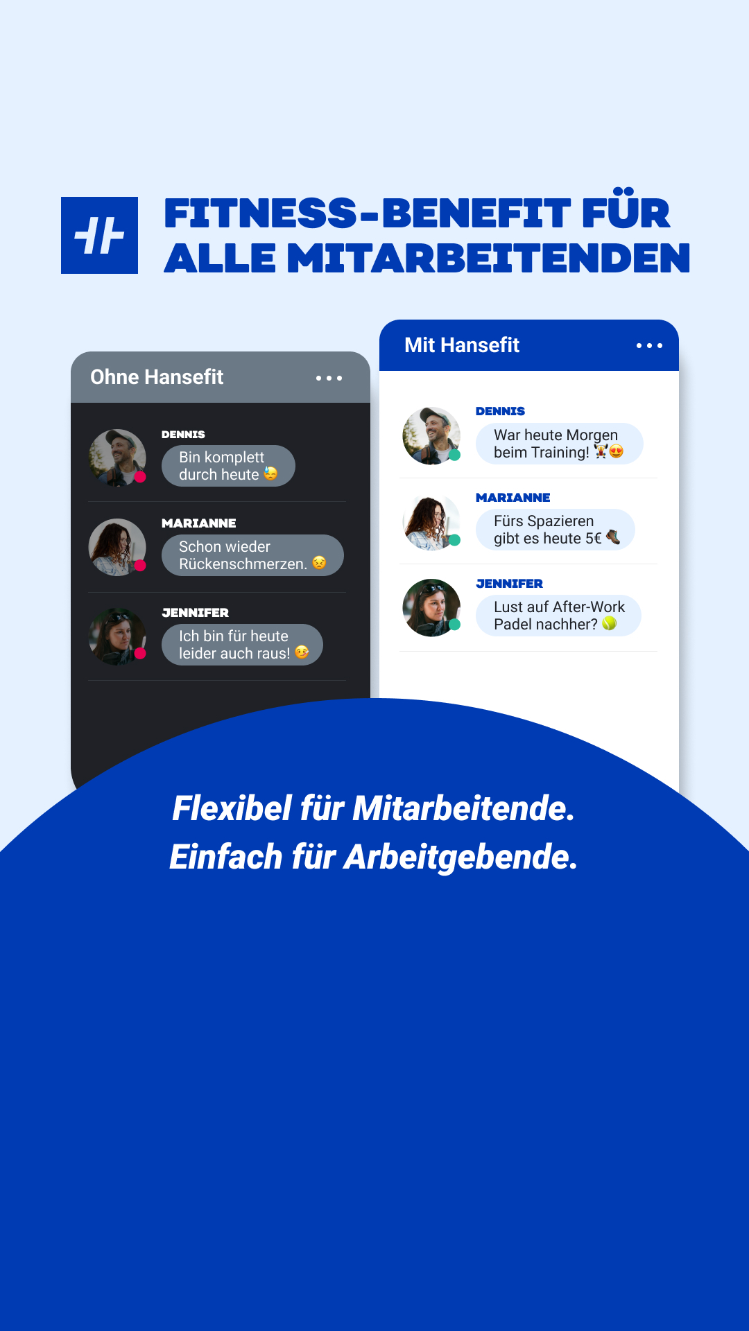 Hansefit Facebook ad from Mar 18, 2026
