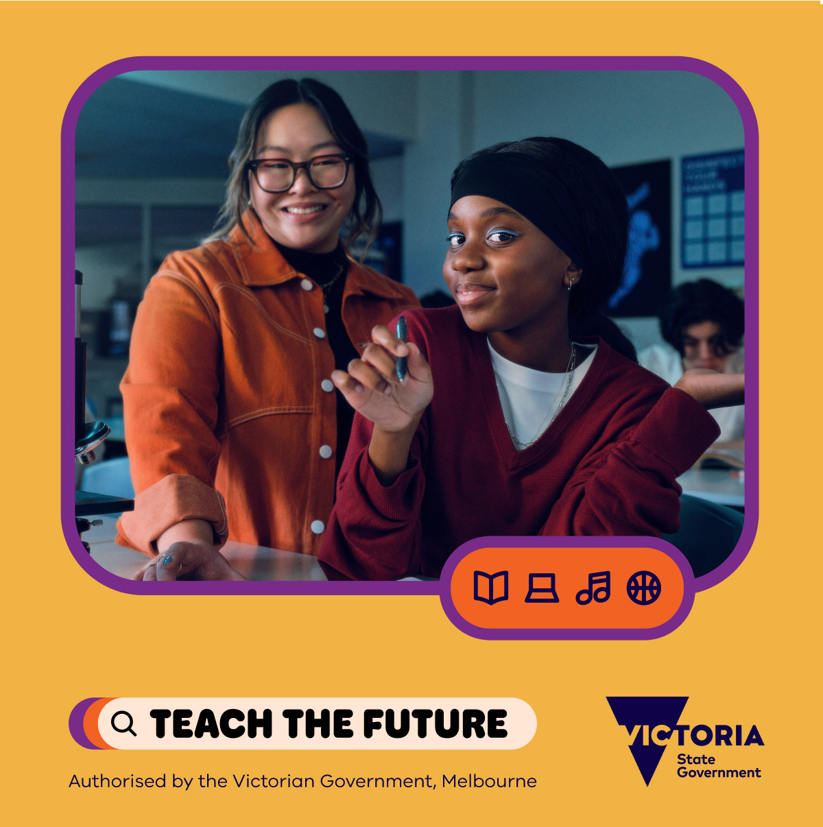 Teach the Future, Victoria Facebook ad