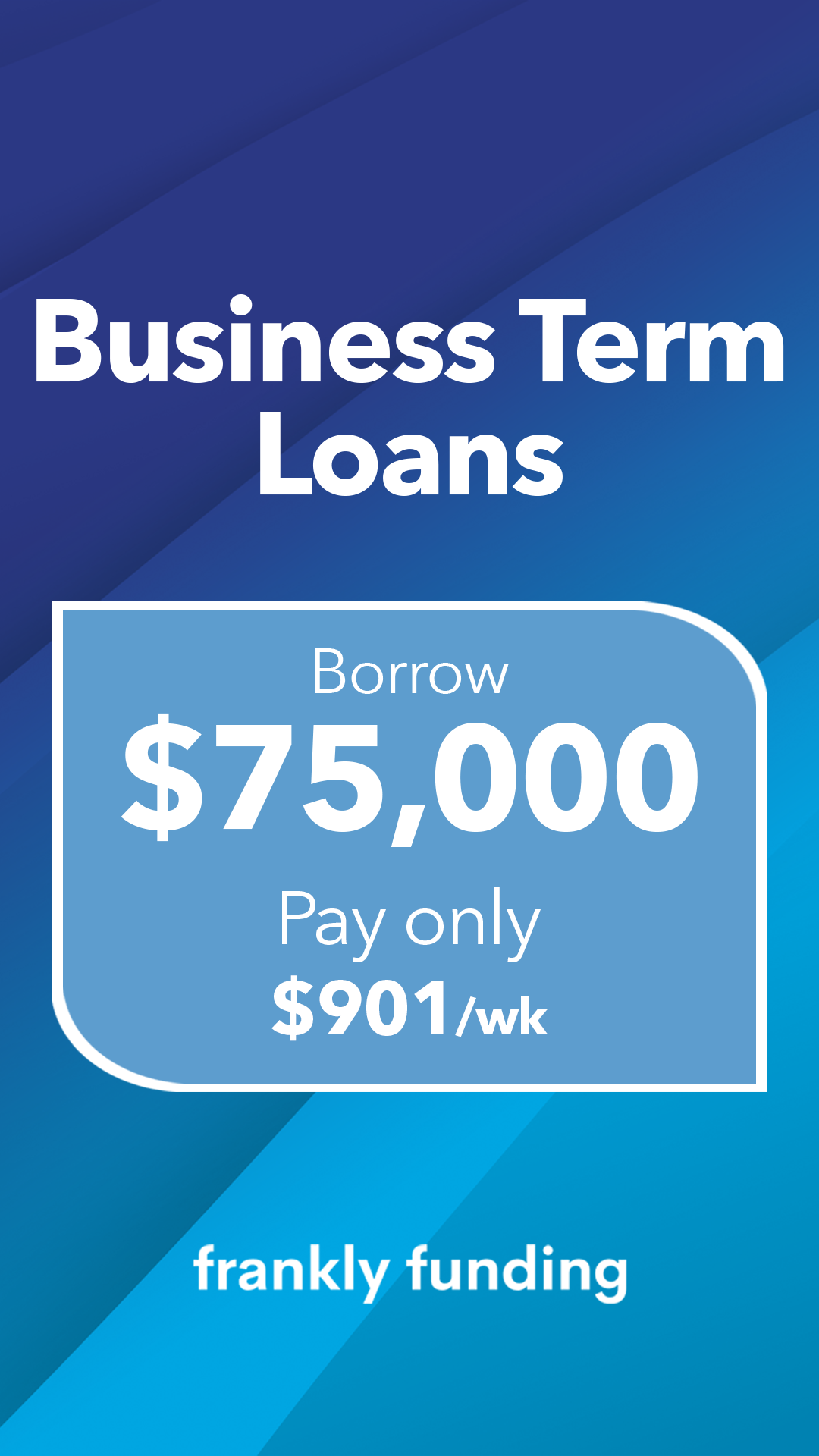 Frankly Funding Facebook ad from Jul 23, 2025