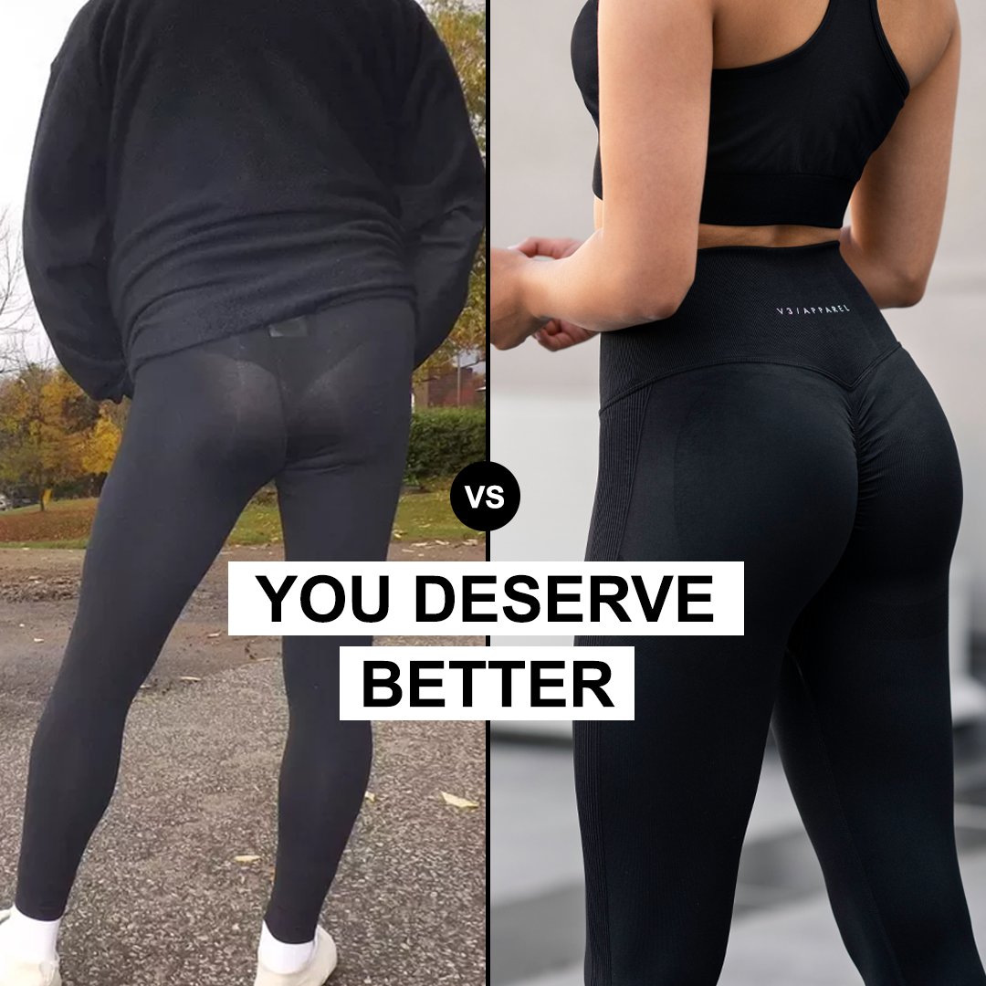 V3 Apparel Women Facebook ad: Leggings That Have Got You Covered, Literally