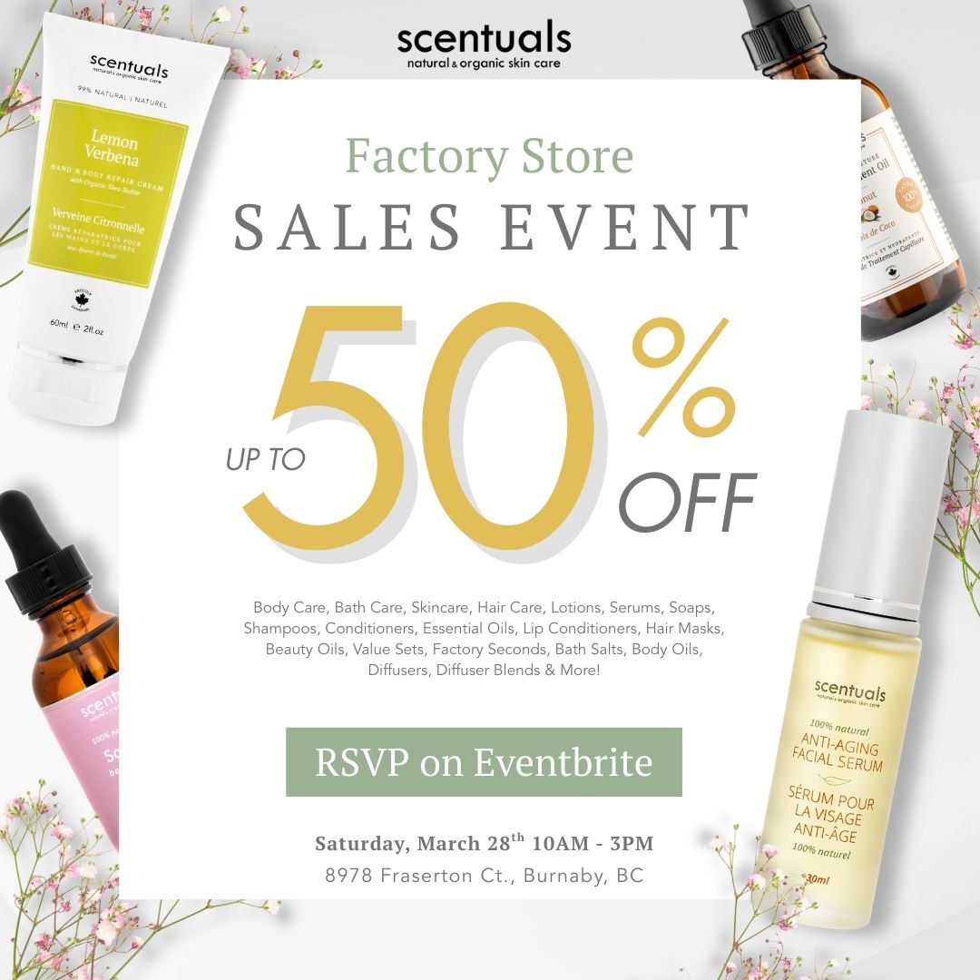 Scentuals Natural & Organic Skin Care Facebook ad