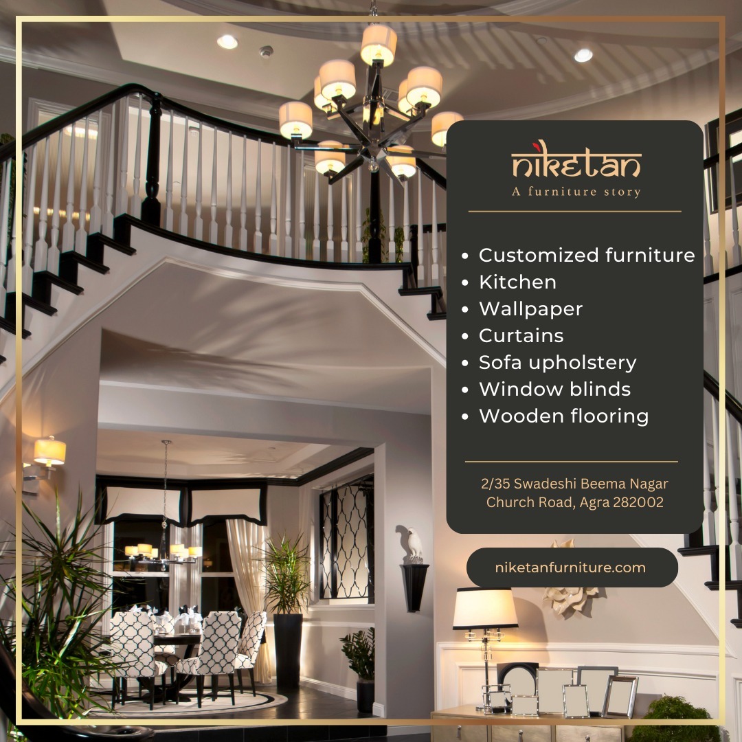 Niketan Furniture Facebook ad: Transform your living space into a haven of…