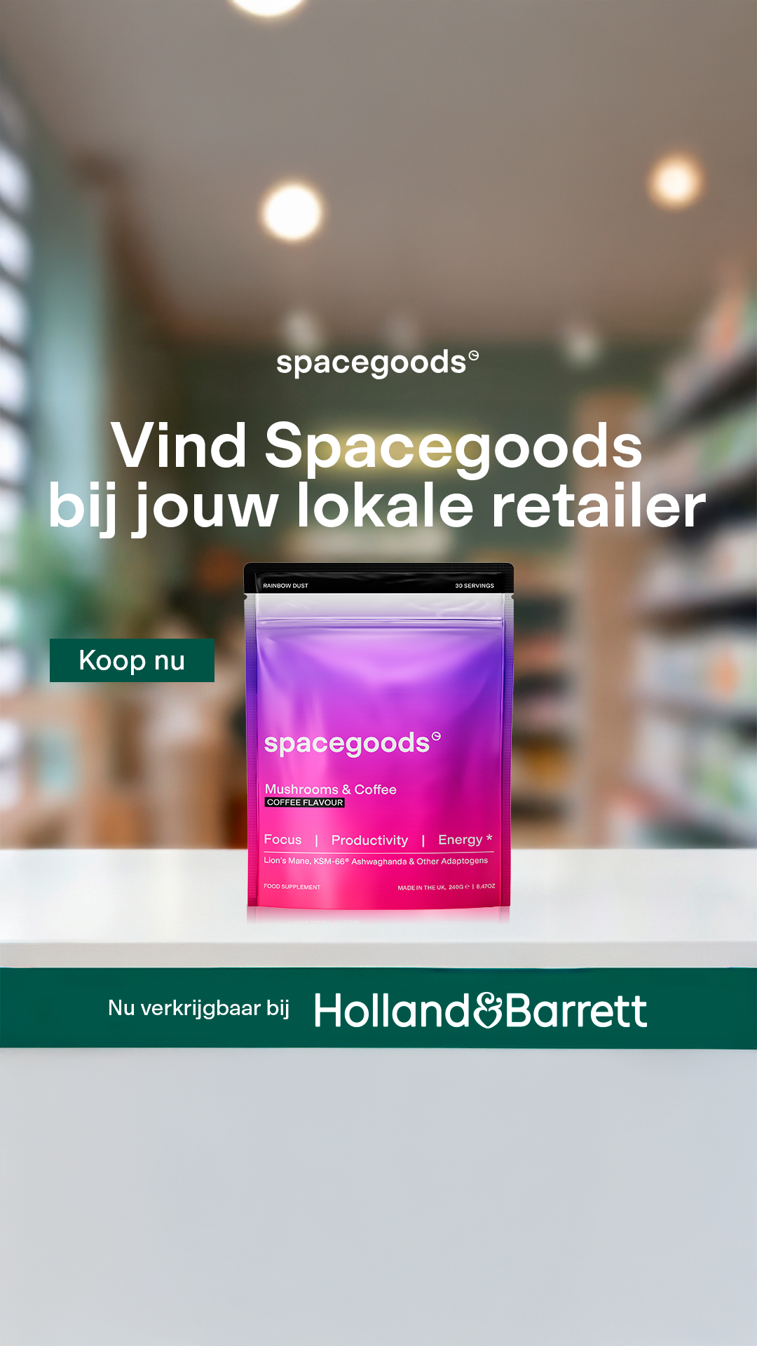 Spacegoods Facebook ad