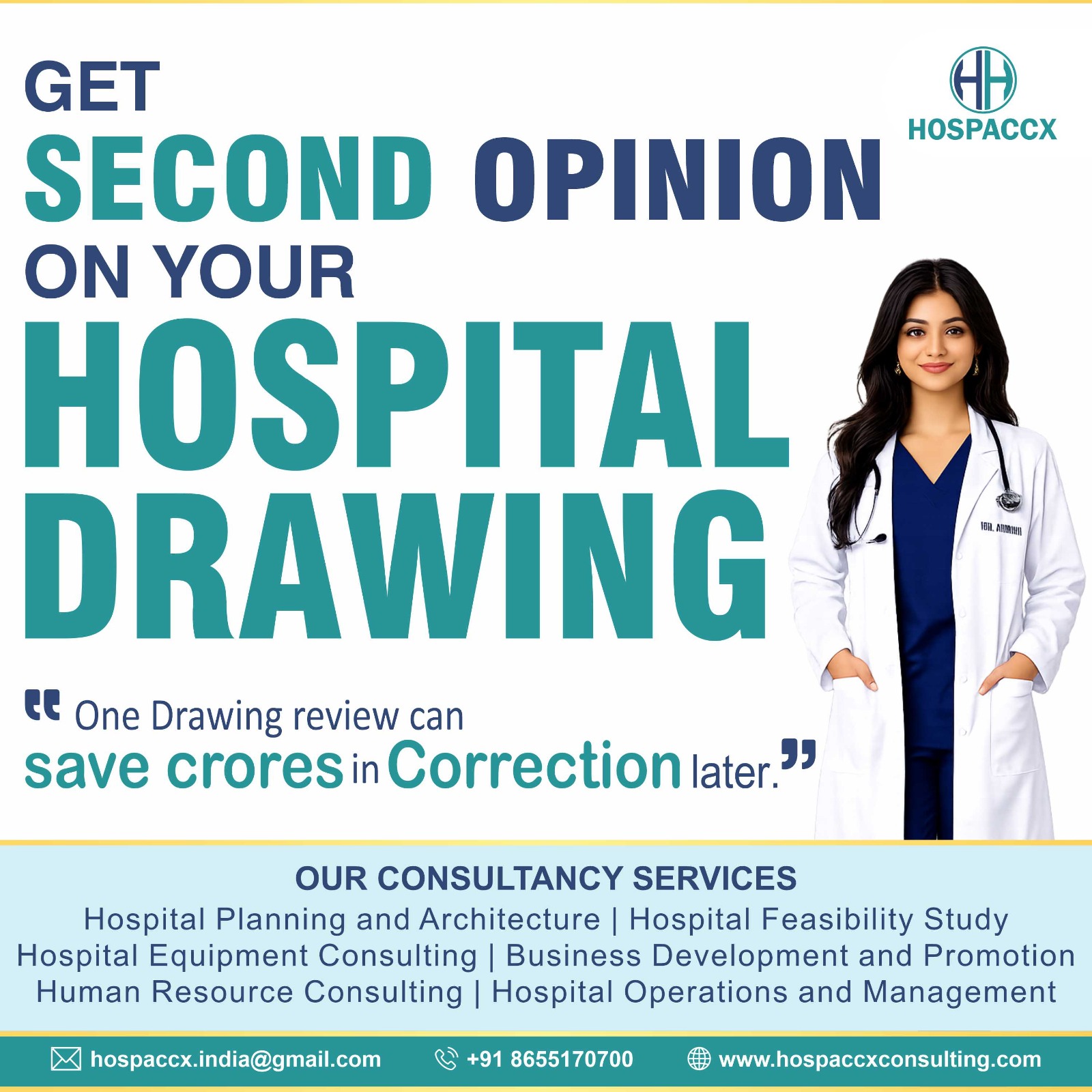 Hospaccx Healthcare Business Consulting Pvt Ltd Facebook ad