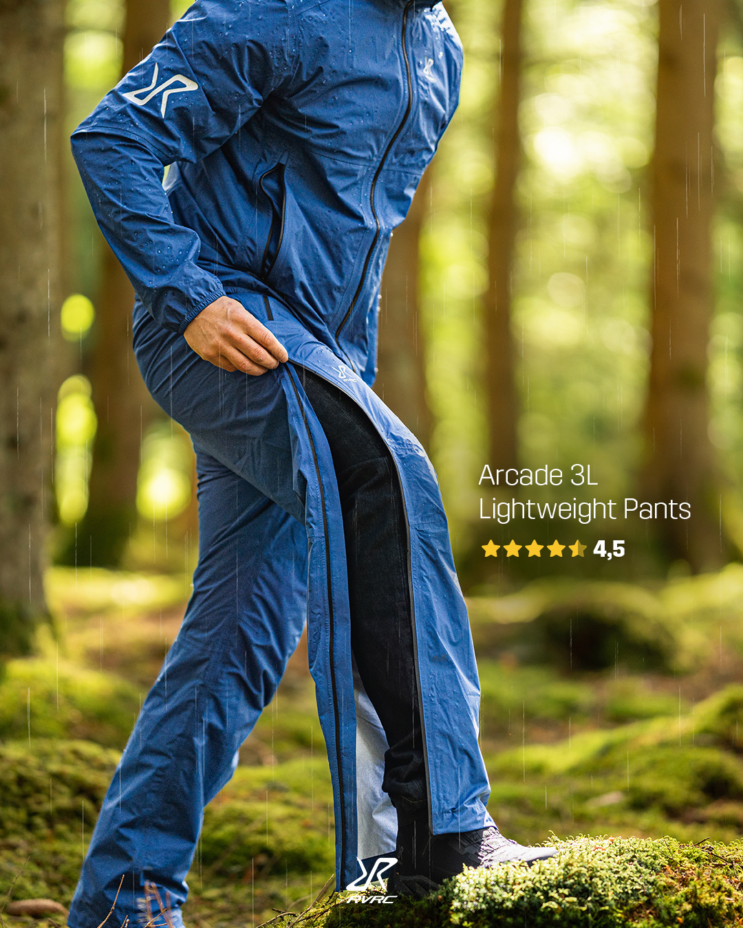 RevolutionRace Facebook ad: Ultimativer Regenschutz für Sommerschauer