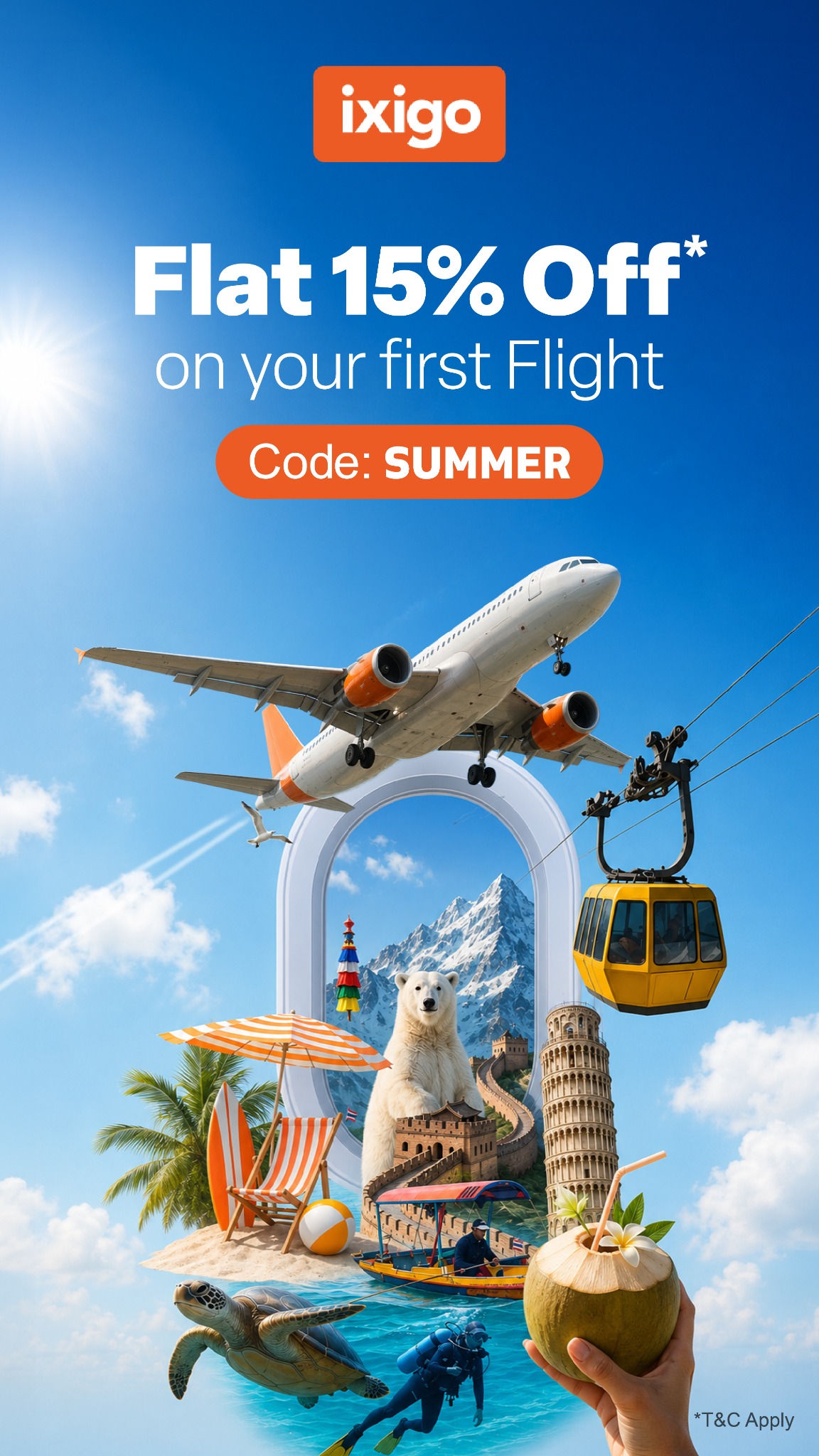 ixigo Facebook ad