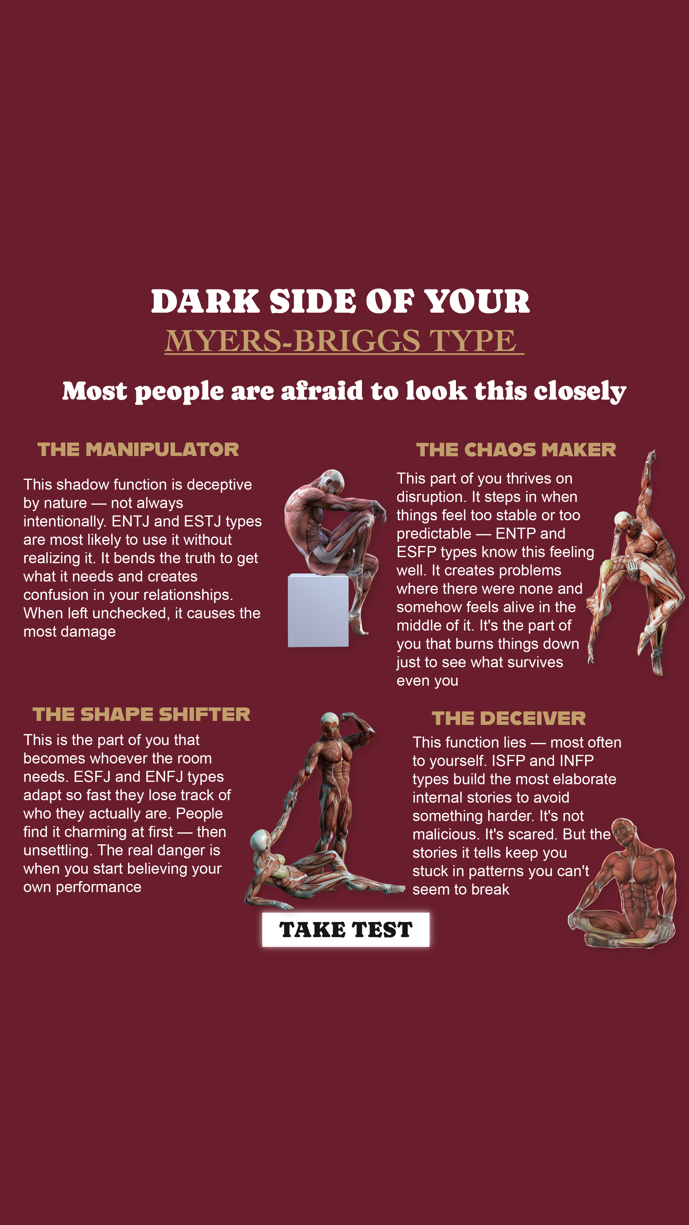 Personality Type Facebook ad