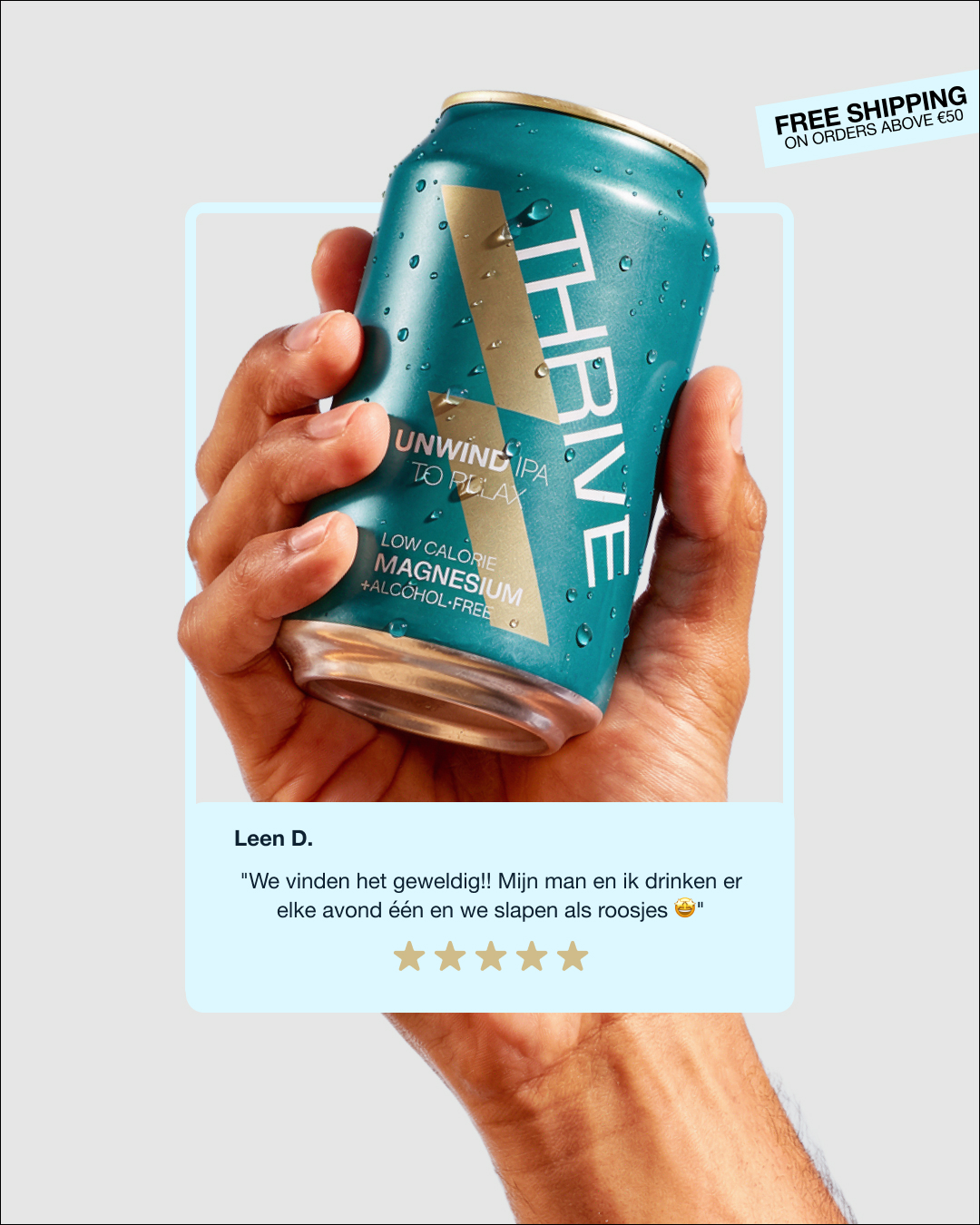 Thrive Beer Facebook ad
