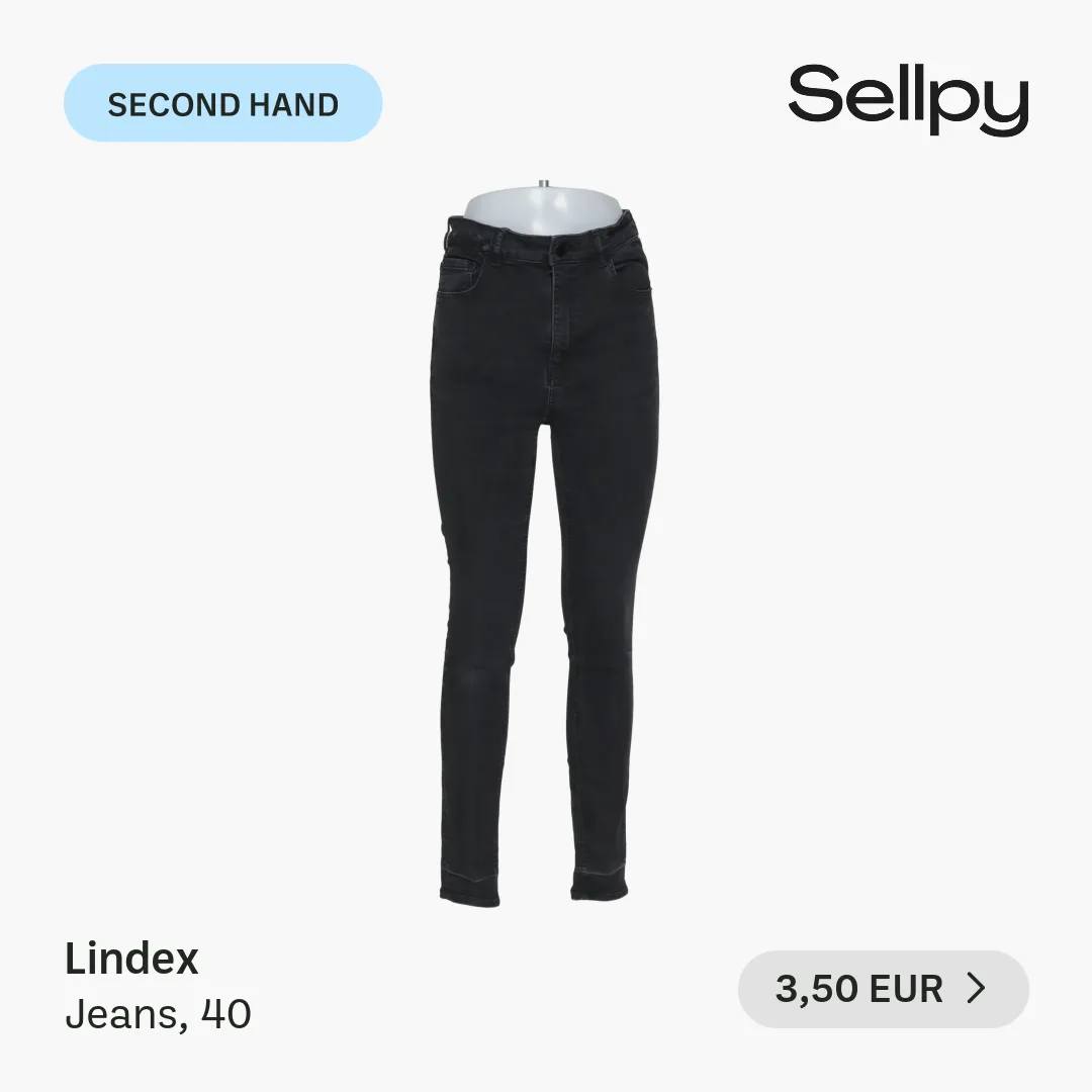Sellpy Facebook ad: Neu hier? Versandkostenfrei ab 30 €