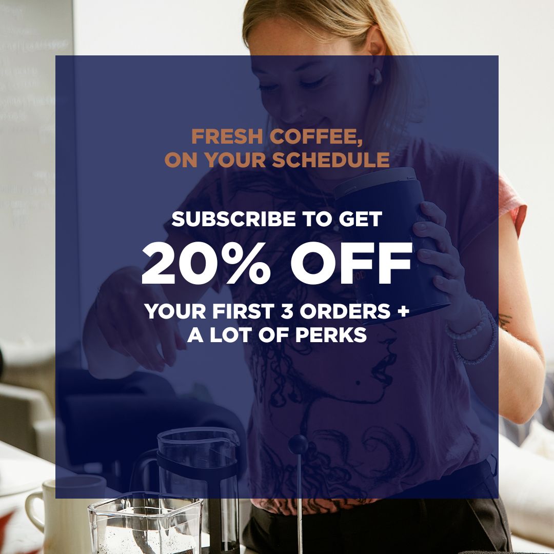 CafePod Facebook ad: Get 20% Off Your First 3 Orders