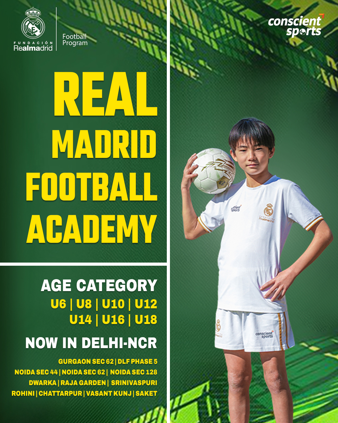 RMF India - Partner Conscient Sports Facebook ad