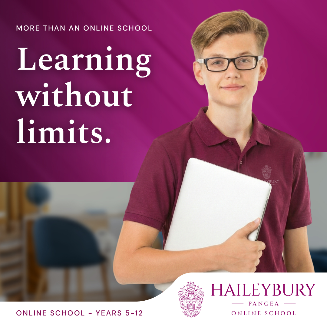 Haileybury Pangea Facebook ad
