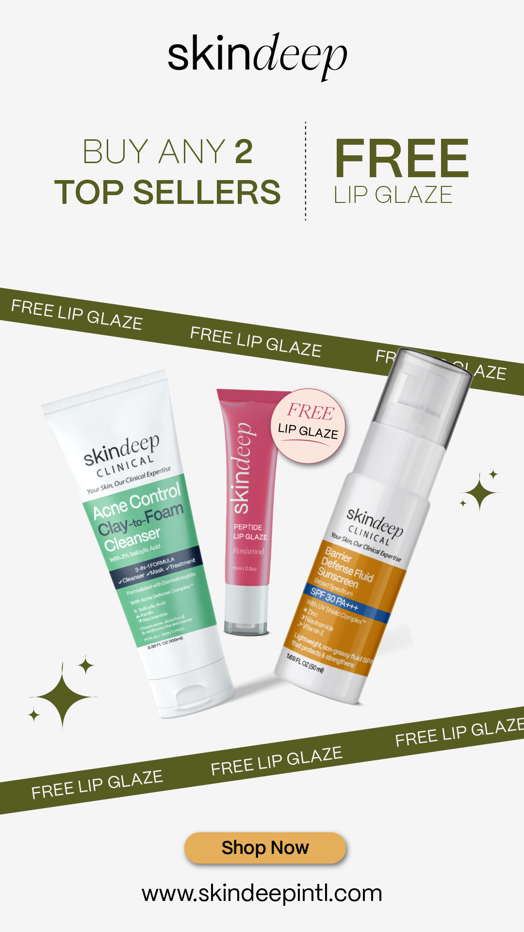 Skin Deep Facebook ad