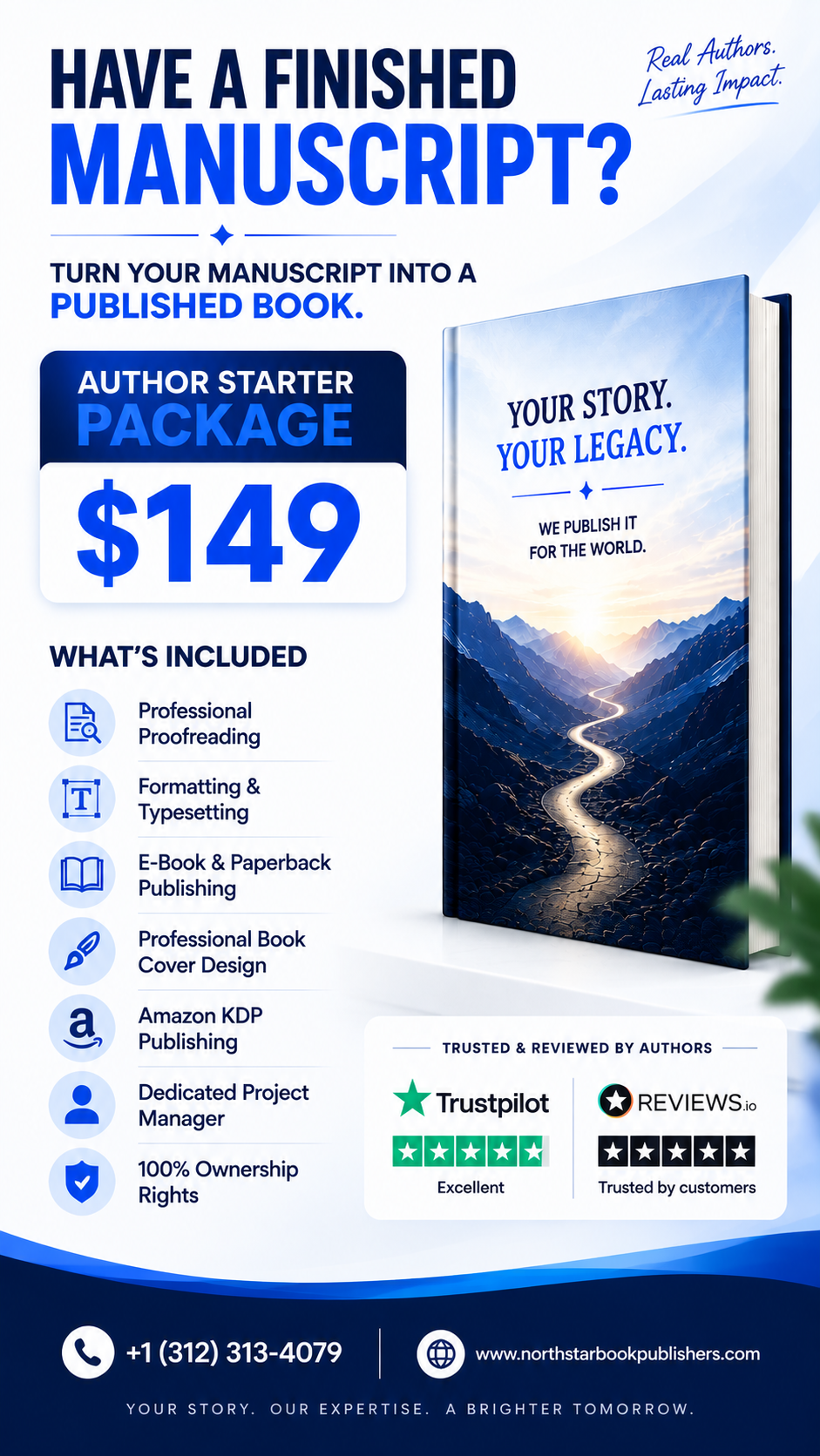 NorthStar Book Publishers Facebook ad