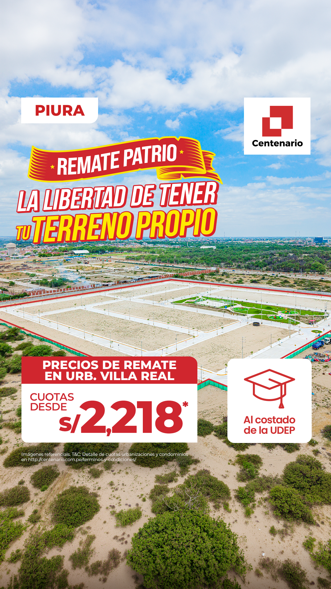 Centenario Urbanizaciones Facebook ad
