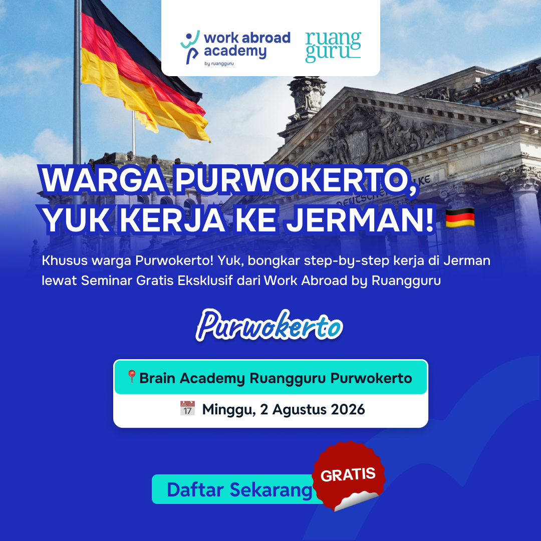 Work Abroad by Schoters Jawa Tengah Facebook ad