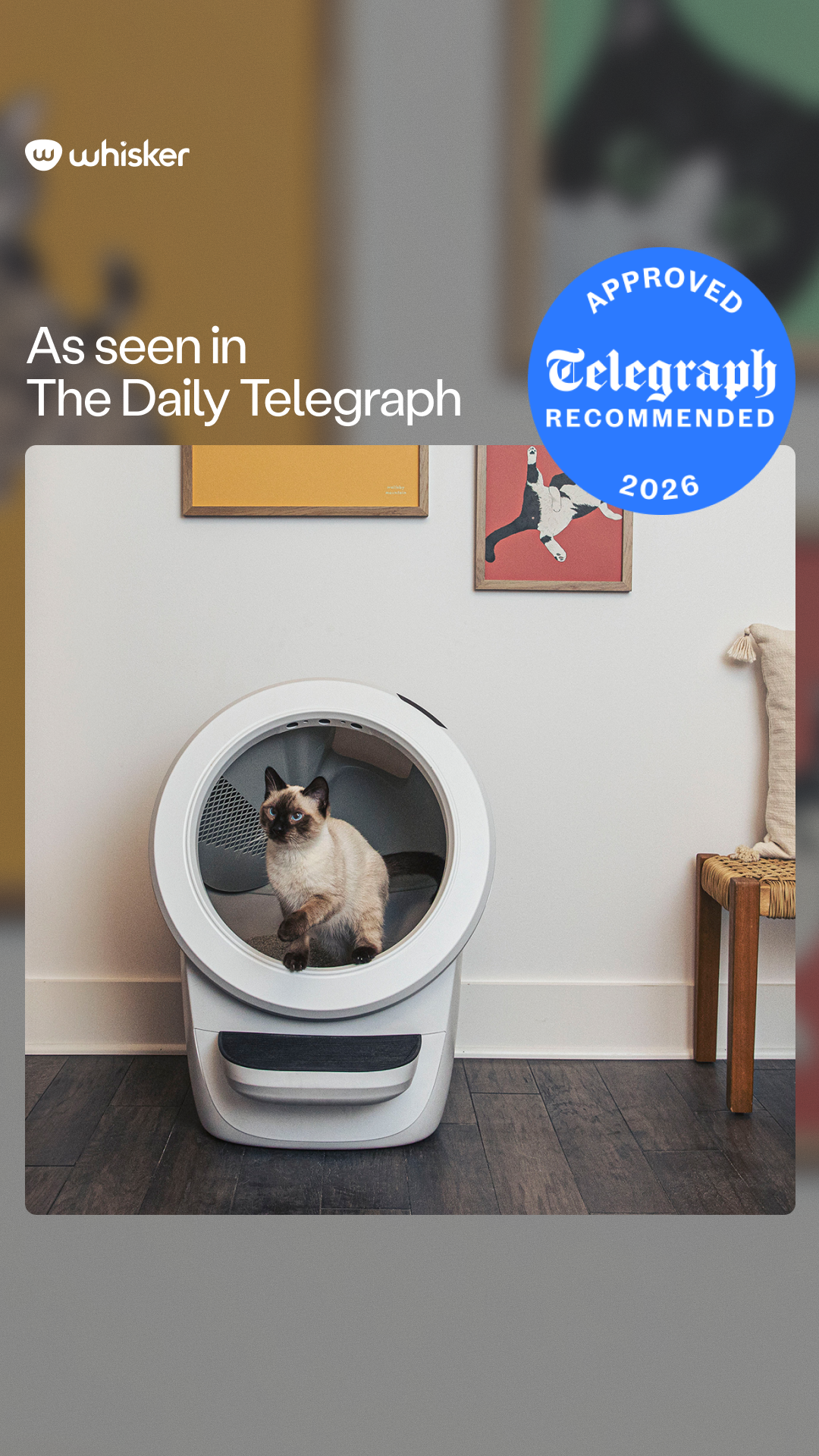 Litter-Robot by Whisker Facebook ad