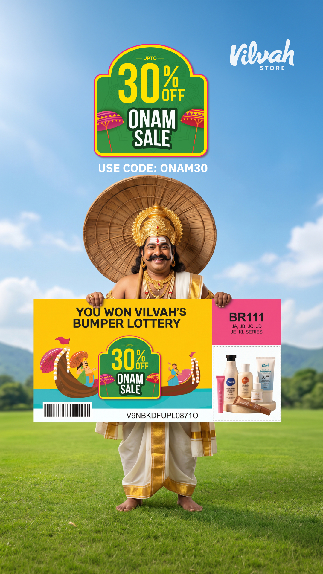 Vilvah store Facebook ad