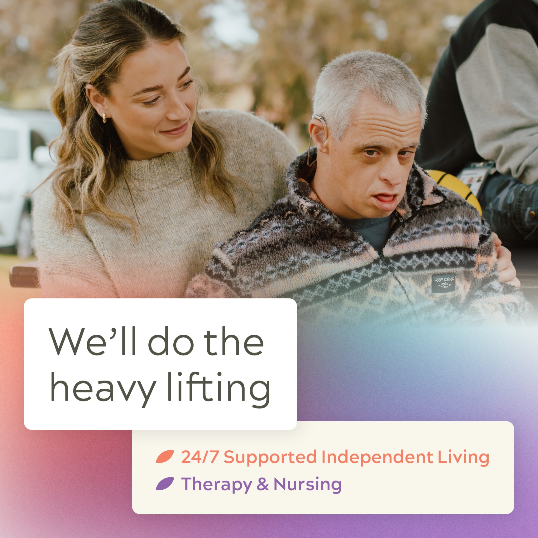 Nulsen Disability Services Facebook ad