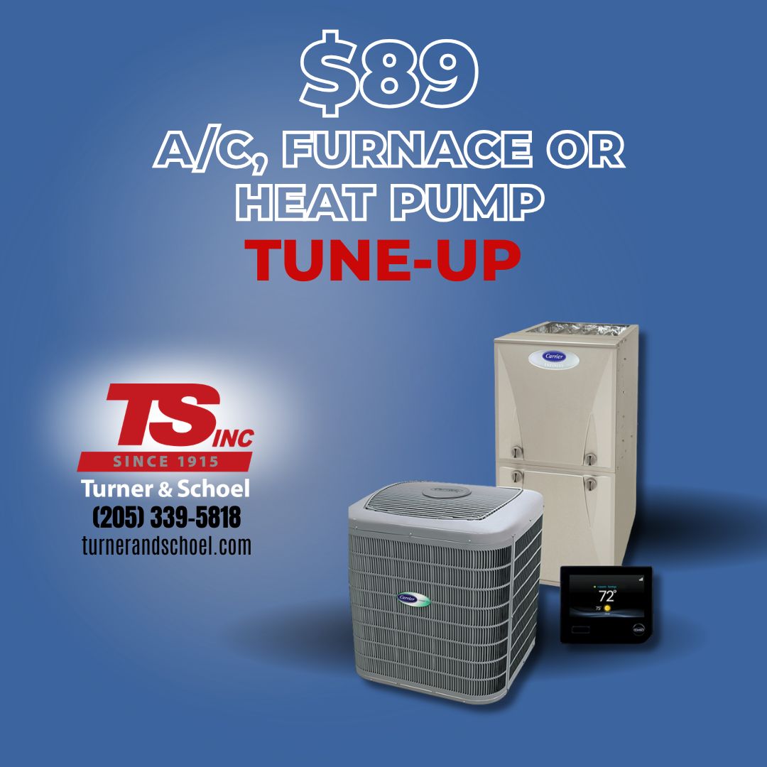 Turner & Schoel Heating and Air Conditioning =- Al. Certification #94027 Facebook ad