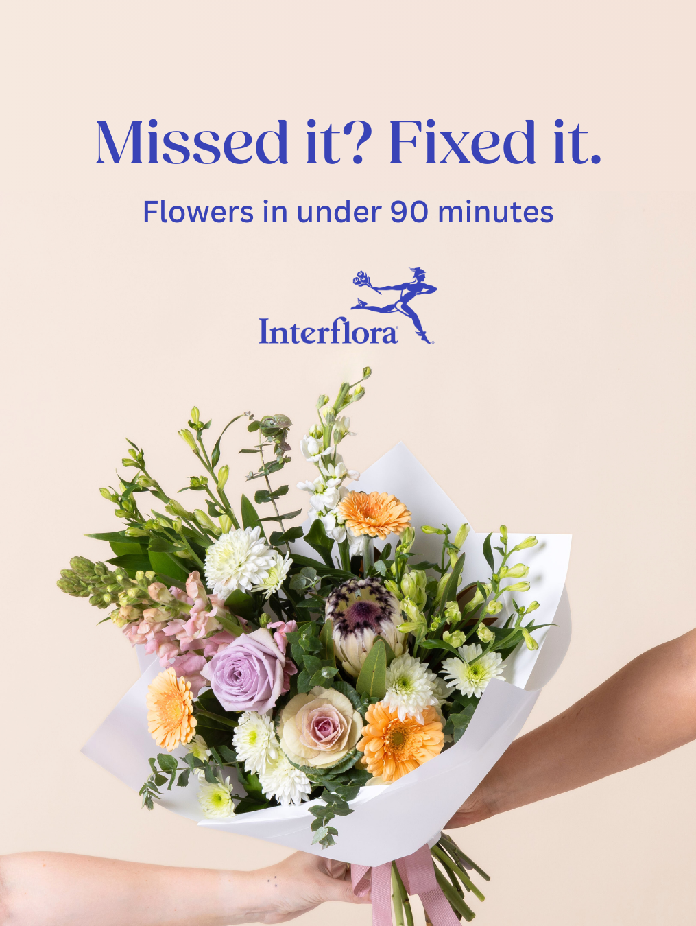 Interflora New Zealand Facebook ad