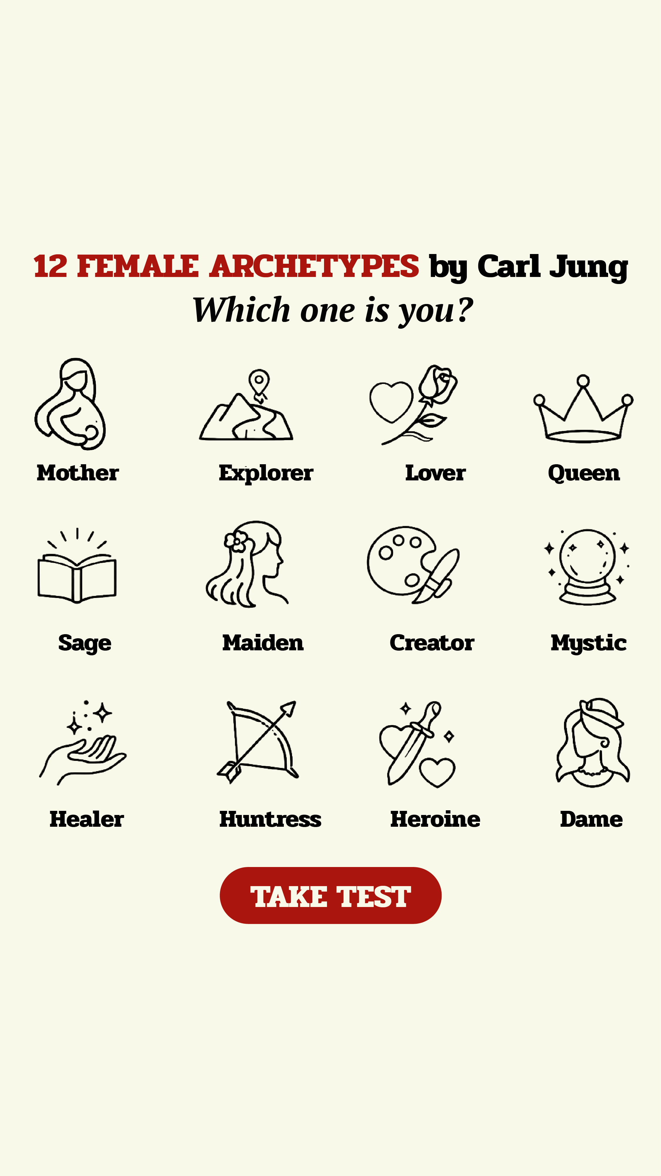 Personality Type Facebook ad