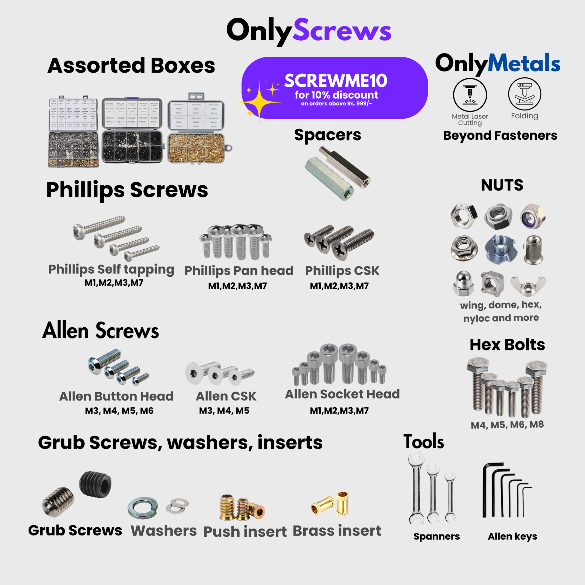 OnlyScrews Facebook ad