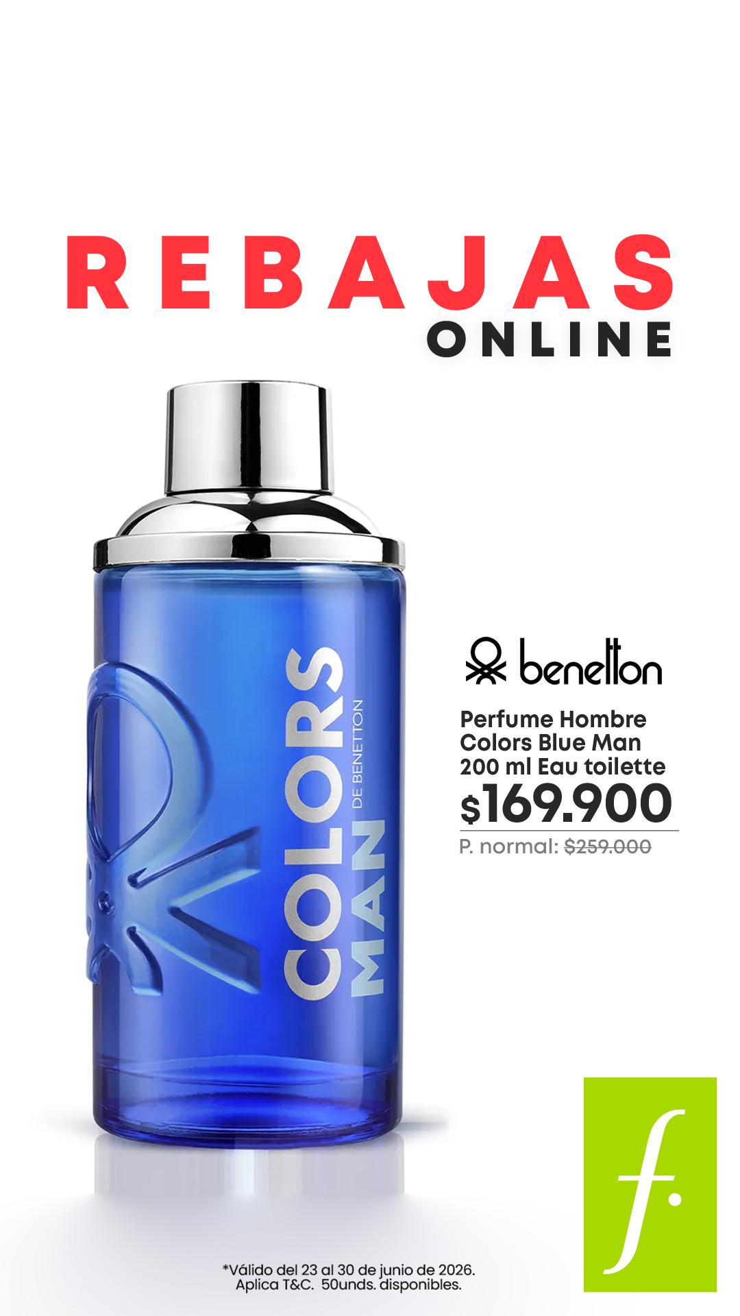 Falabella Colombia Facebook ad