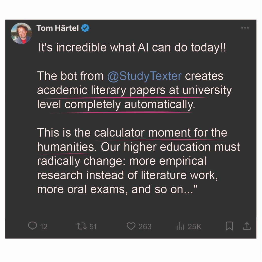 StudyTexter.com Facebook ad