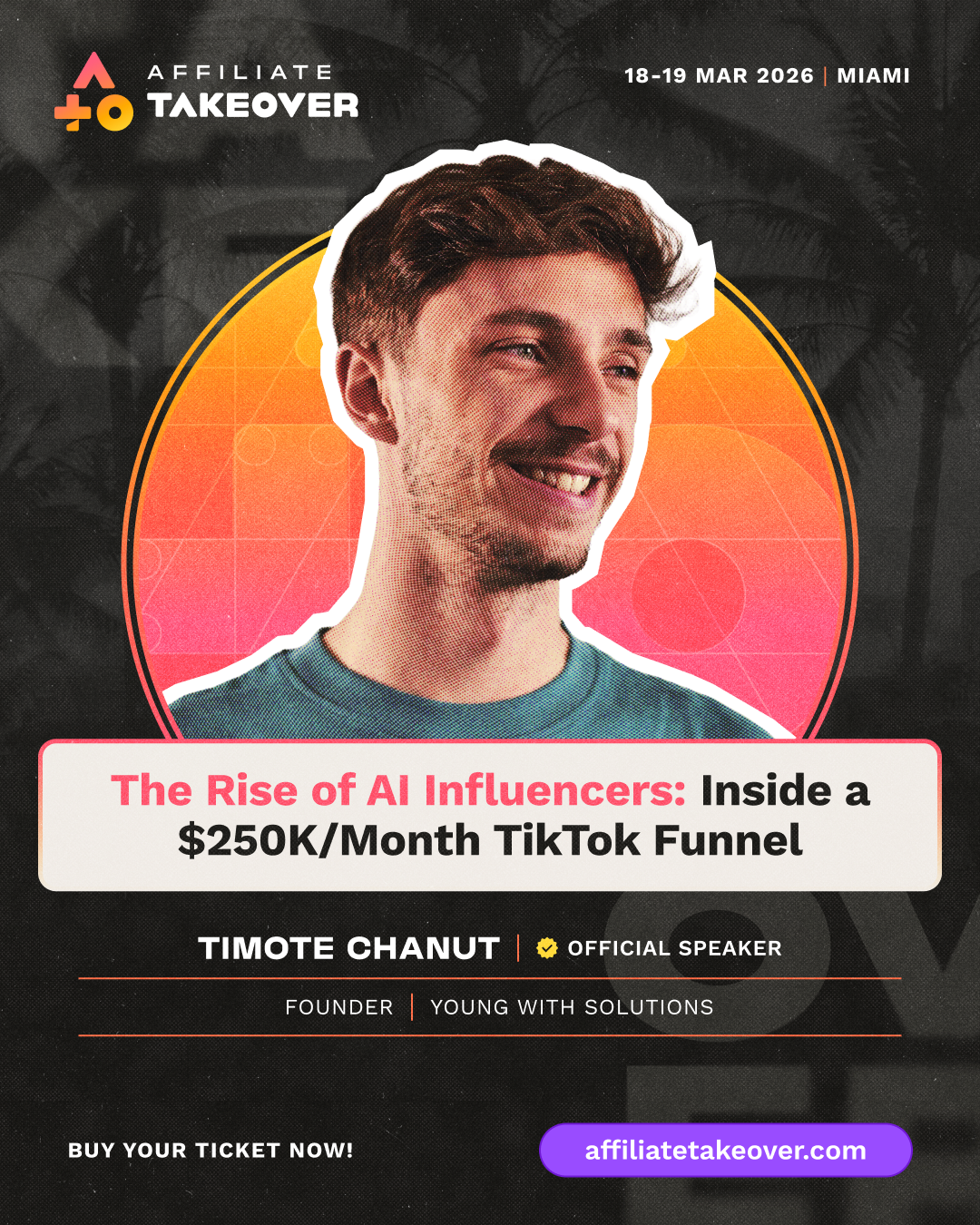 Affiliate Takeover Facebook ad