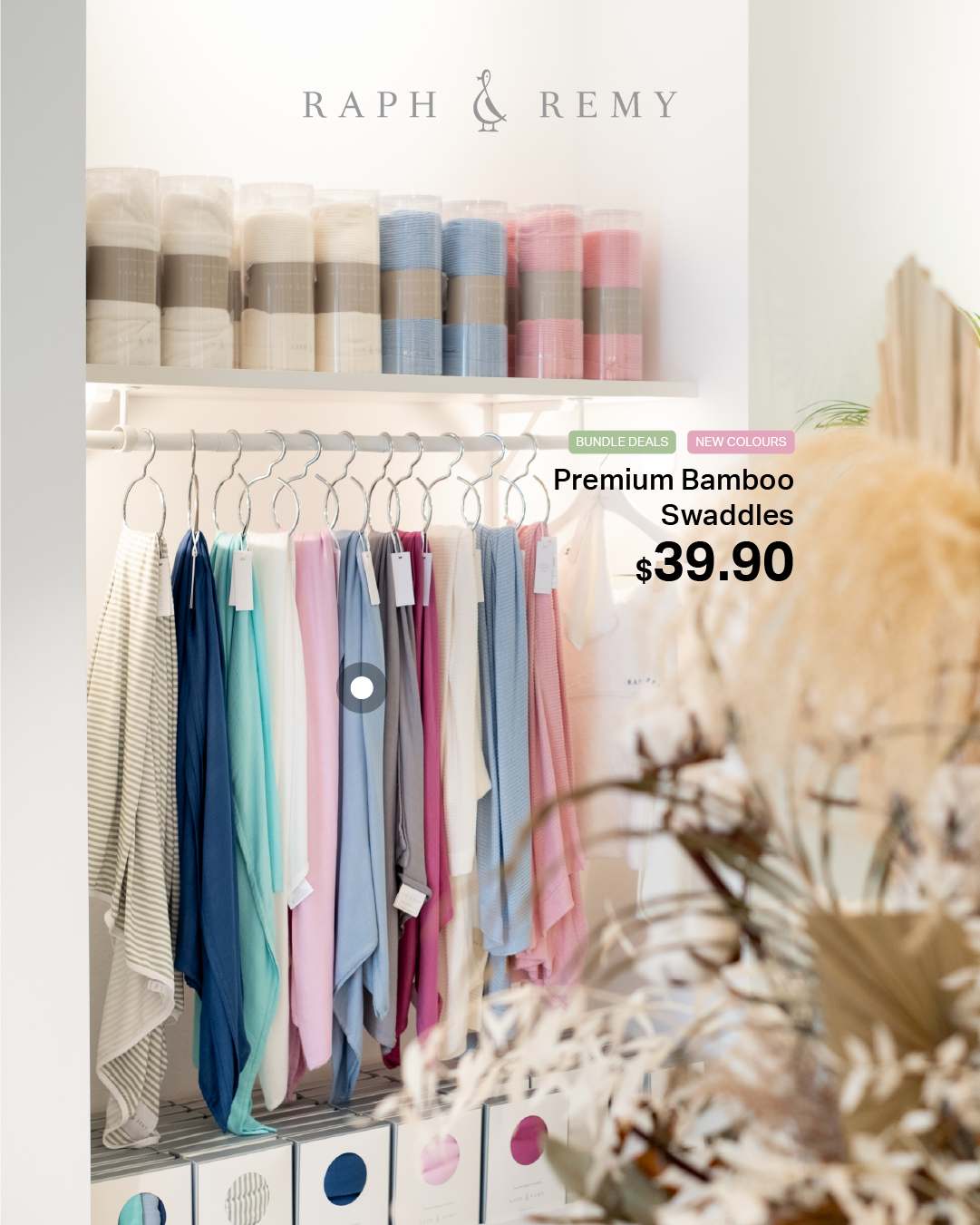 RAPH & REMY Facebook ad: The Softest Baby Blanket Ever