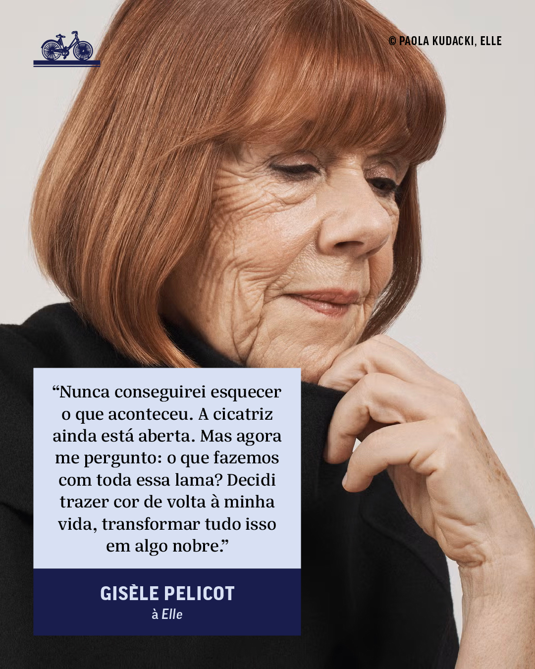Companhia das Letras Facebook ad: UM HINO À VIDA, DE GISÈLE PELICOT, É…