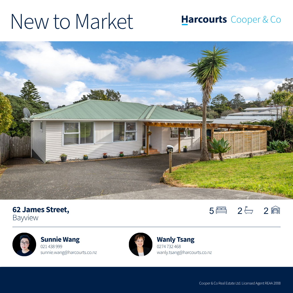 Harcourts Cooper & Co Real Estate Facebook ad