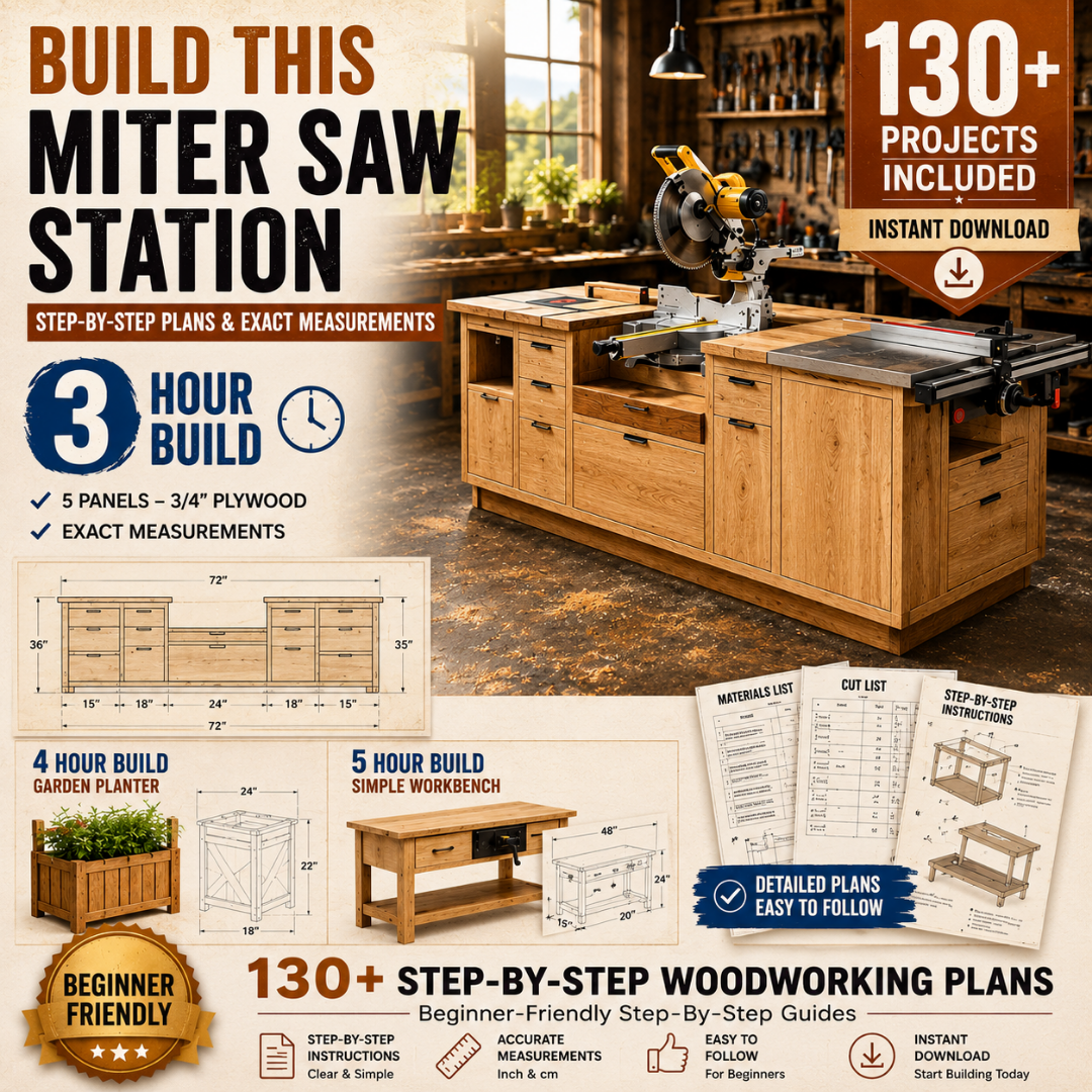 Wood Blueprints Facebook ad