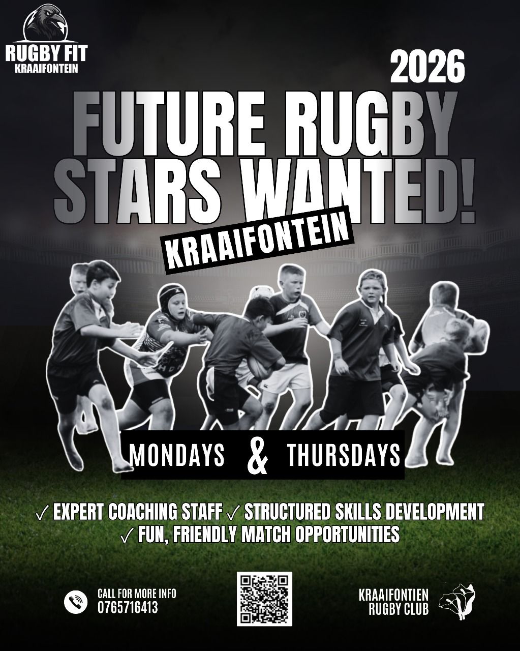 Rugby Fit Facebook ad: *Rugby Fit Academy Kraaifontein*