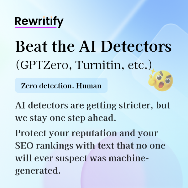 Rewritify Facebook ad