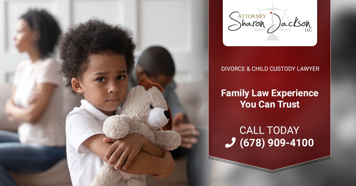 Attorney Sharon Jackson LLC Facebook ad: Gwinnett County Divorce & Child Custody Lawyer