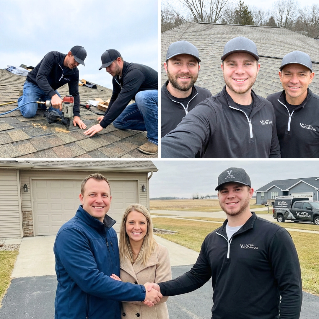 Vita Roofing Facebook ad: Don't Overpay THOUSANDS On A New Roof