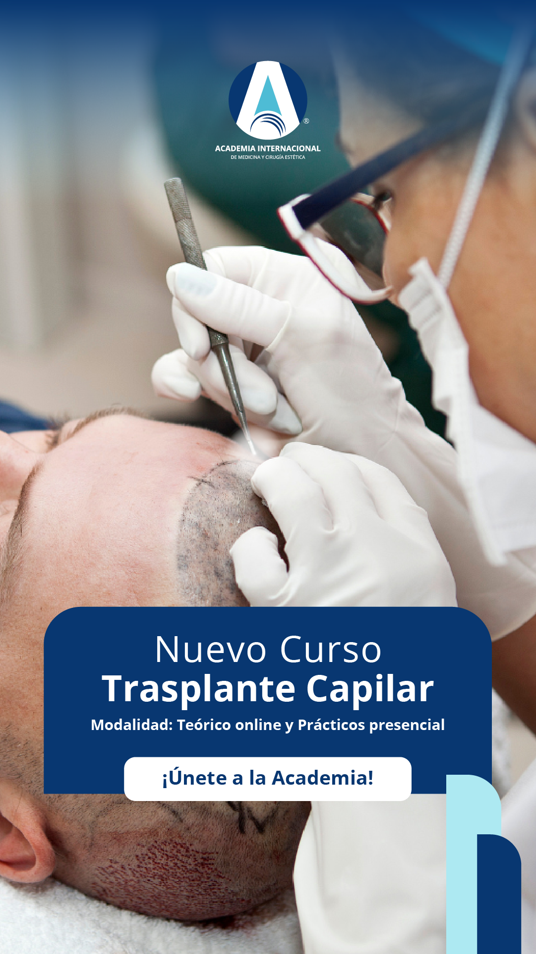 Academia Internacional de Medicina y Cirugía Estética Facebook ad from Jan 29, 2026
