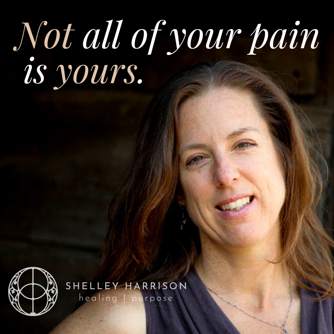 Shelley Harrison Healing Facebook ad: Twice a month. Real healing. Practical magic.