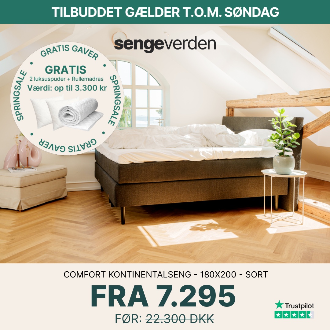 Sengeverden.dk Facebook ad