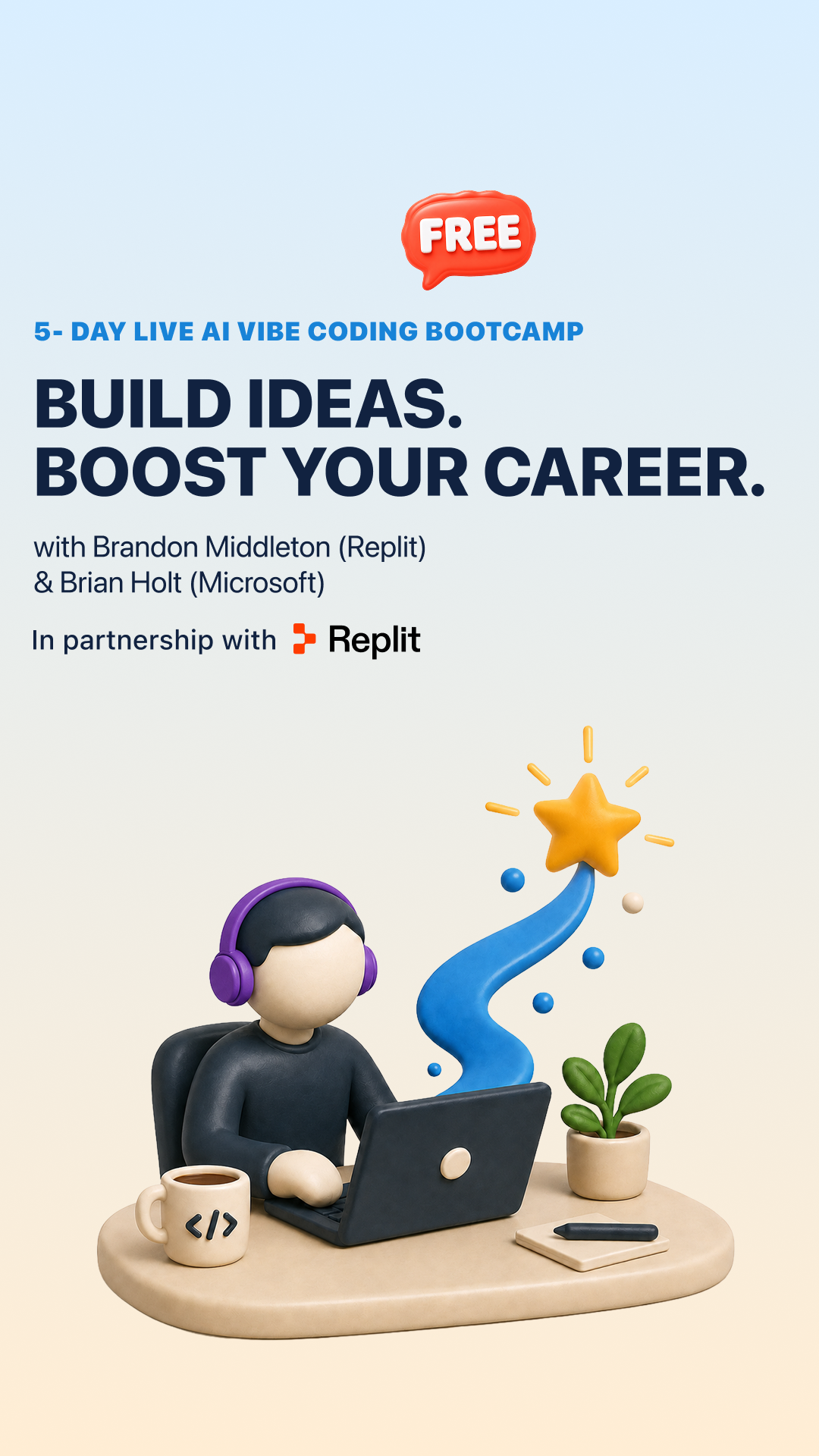 Master.Dev Facebook ad