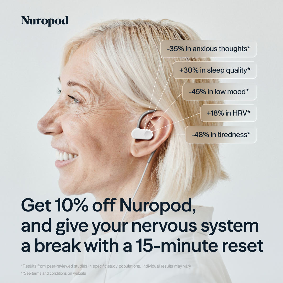 Nuropod Facebook ad: Explore Vagus Nerve Stimulation | 10% Off